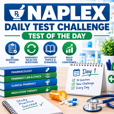 Daily Test Challenge NAPLEX